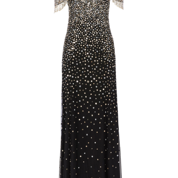 Jenny Packham Esna Black Gown