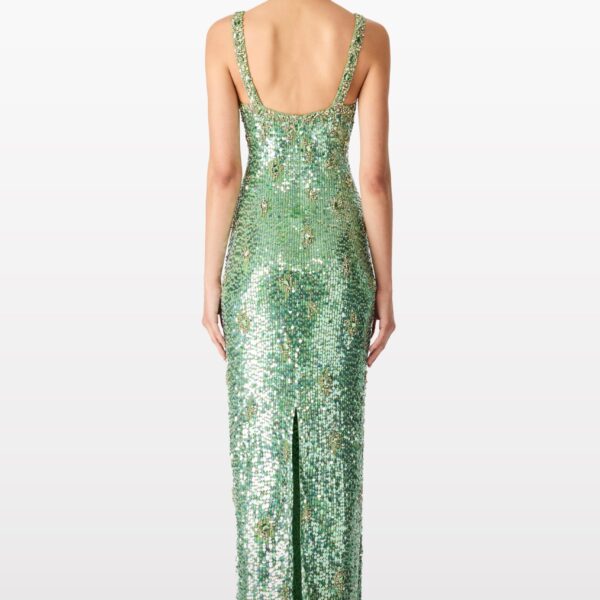 Jenny Packham Ezra Green Gown, view 3