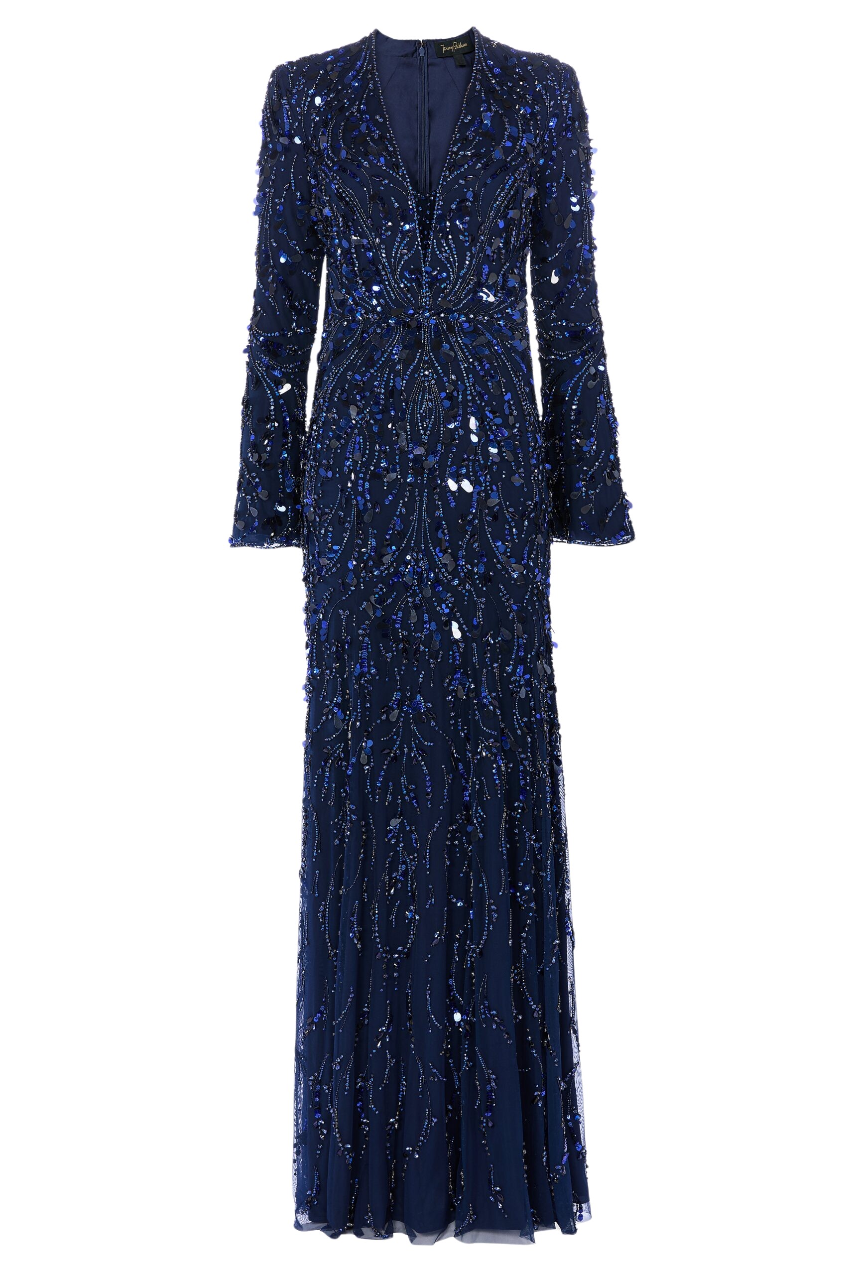 Jenny Packham Kaia Blue Gown