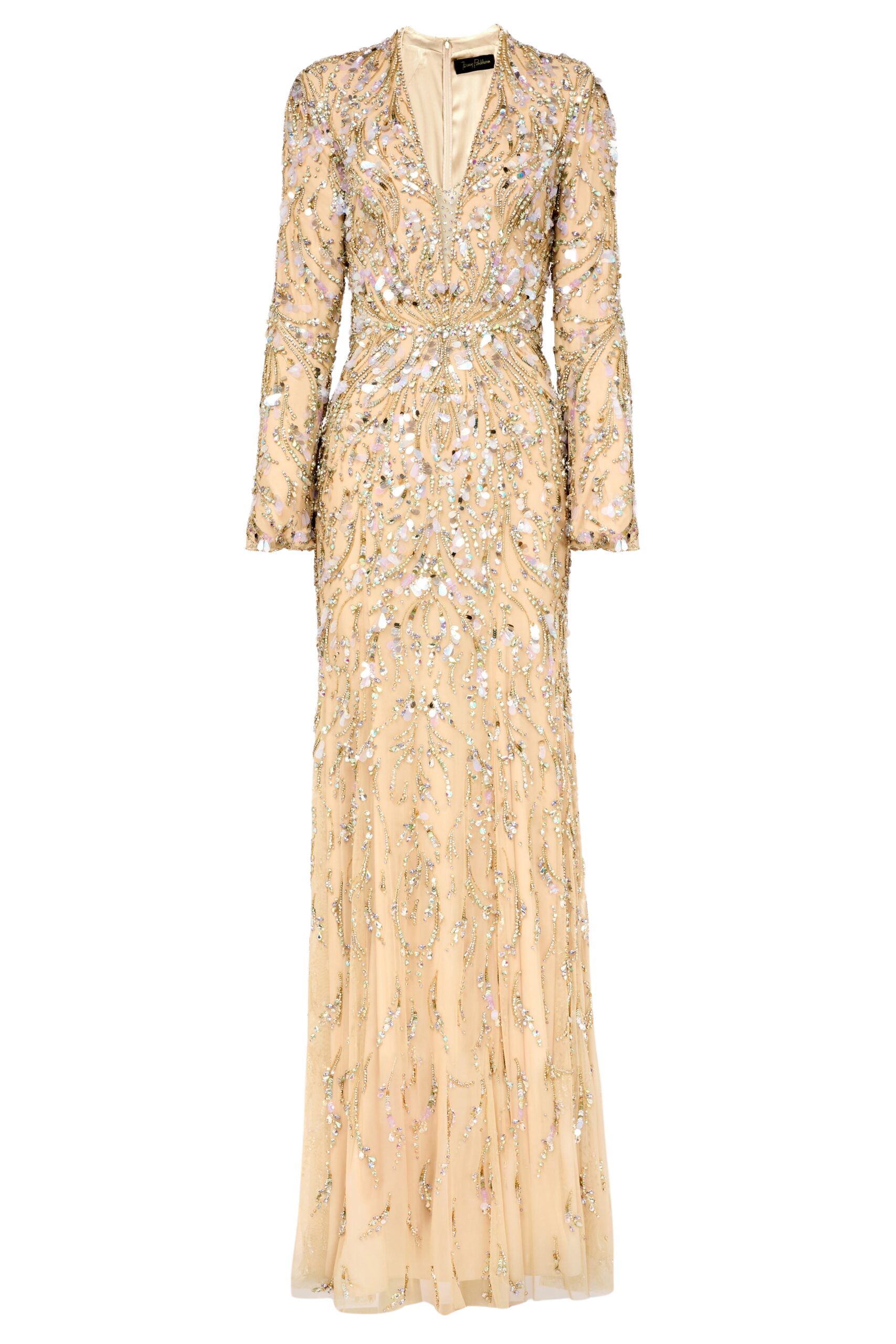 Jenny Packham Kaia Yellow Gown