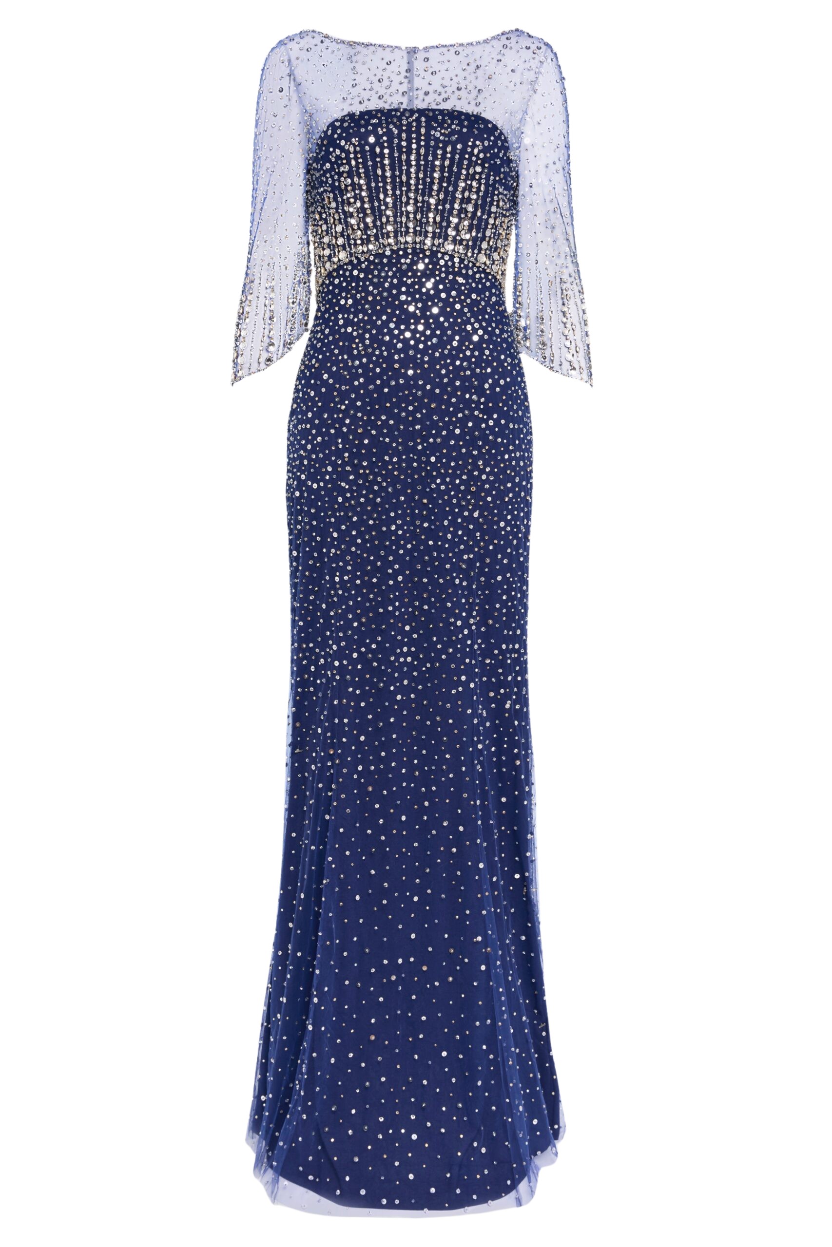 Jenny Packham Kiya Blue Gown