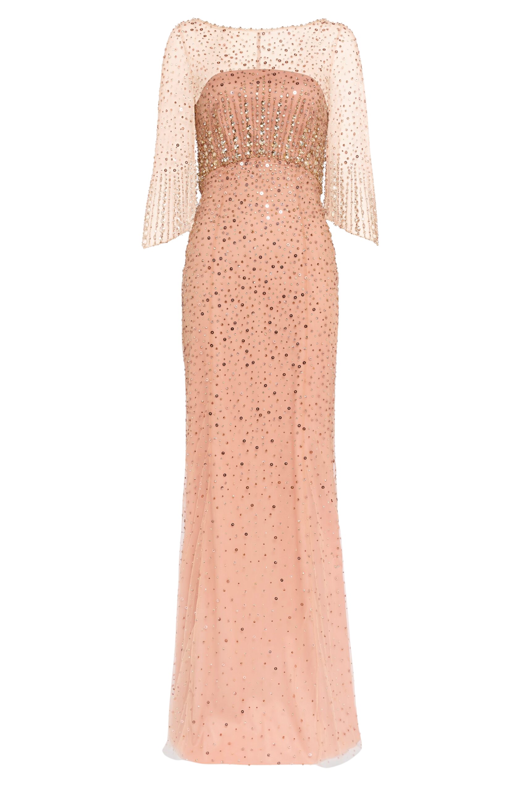 Jenny Packham Kiya Beige Gown