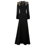 Jenny Packham black gown