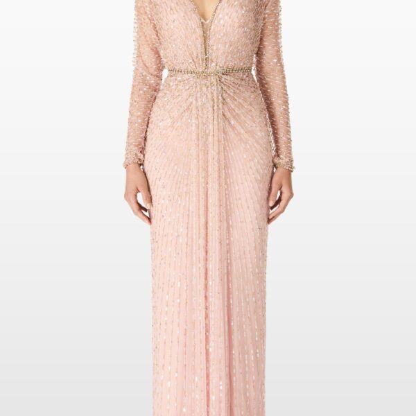 Jenny Packham Nina Pink Gown, view 2