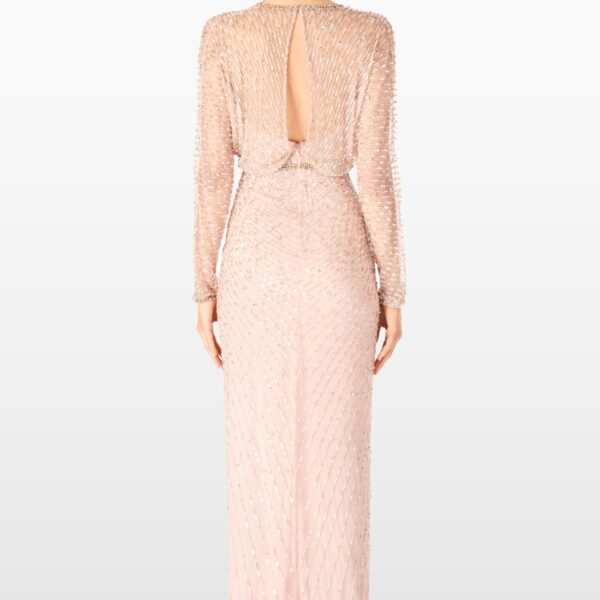 Jenny Packham Nina Pink Gown, view 3