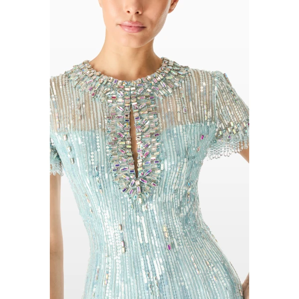 Jenny Packham  Blue gown