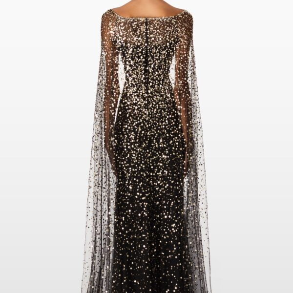 Jenny Packham Roman Black Gown, view 3