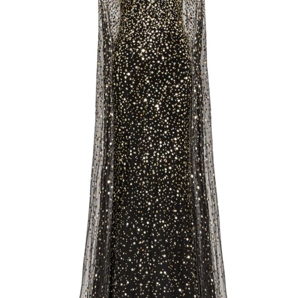 Jenny Packham Roman Black Gown