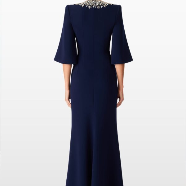 Jenny Packham Ruo Blue Gown, view 3