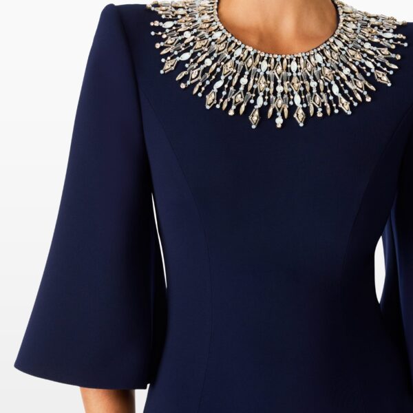 Jenny Packham Ruo Blue Gown, view 4