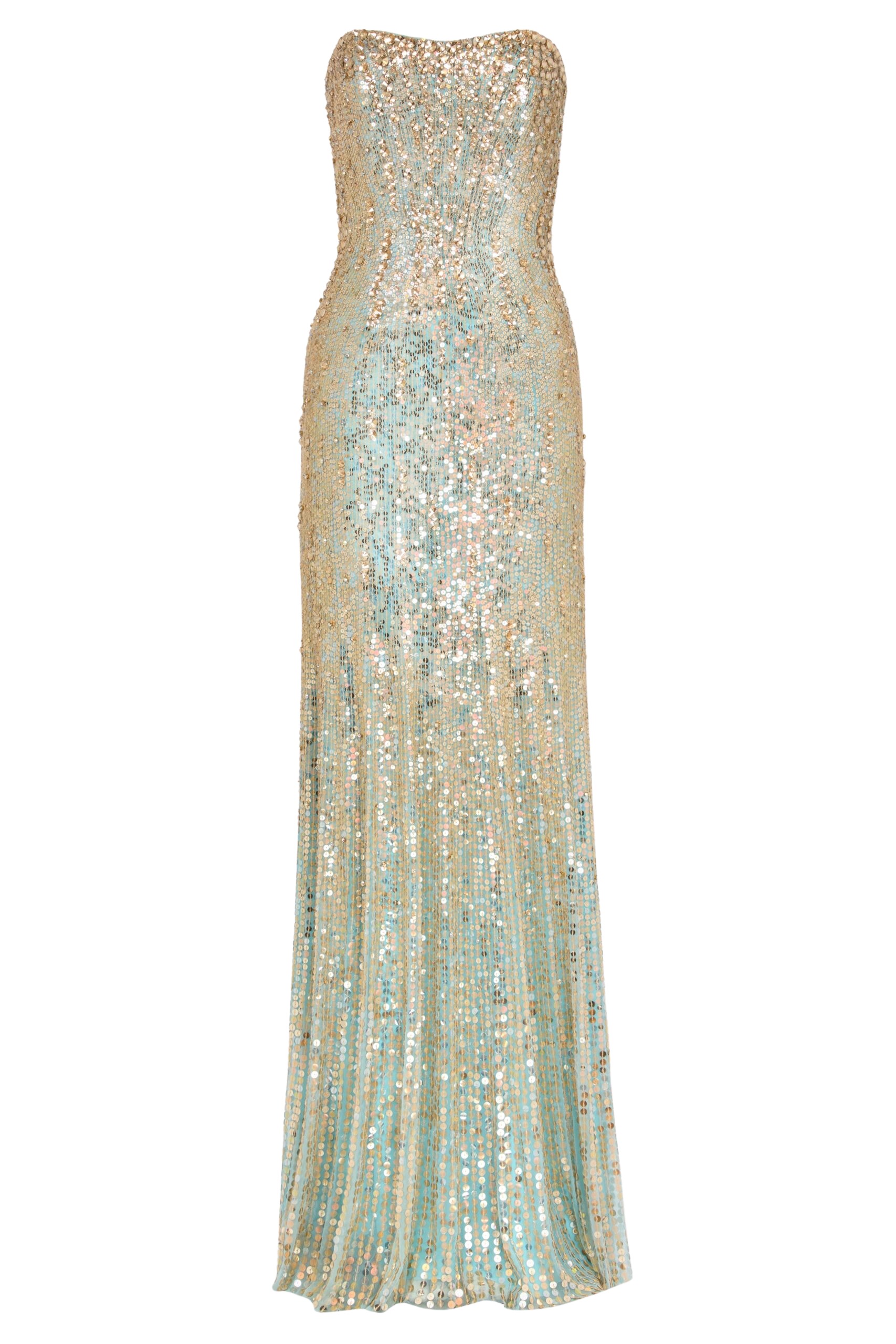 Jenny Packham Sarai Blue Gown