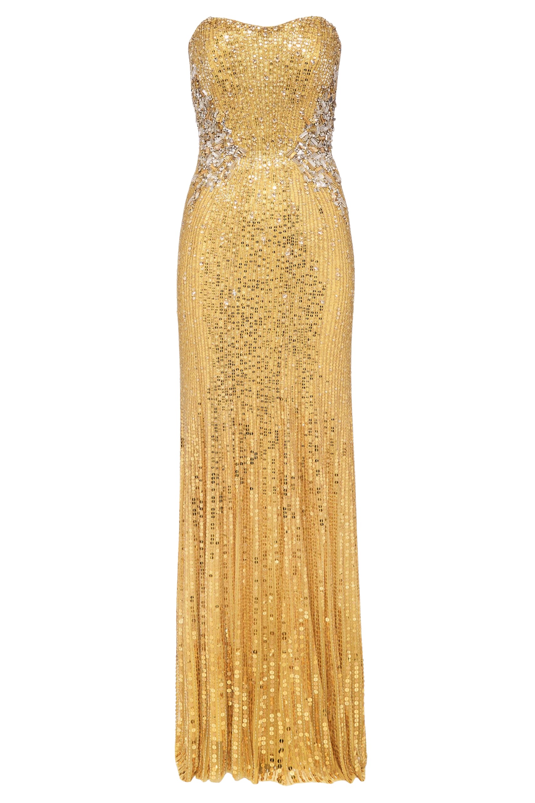 Jenny Packham Topaz Yellow Gown