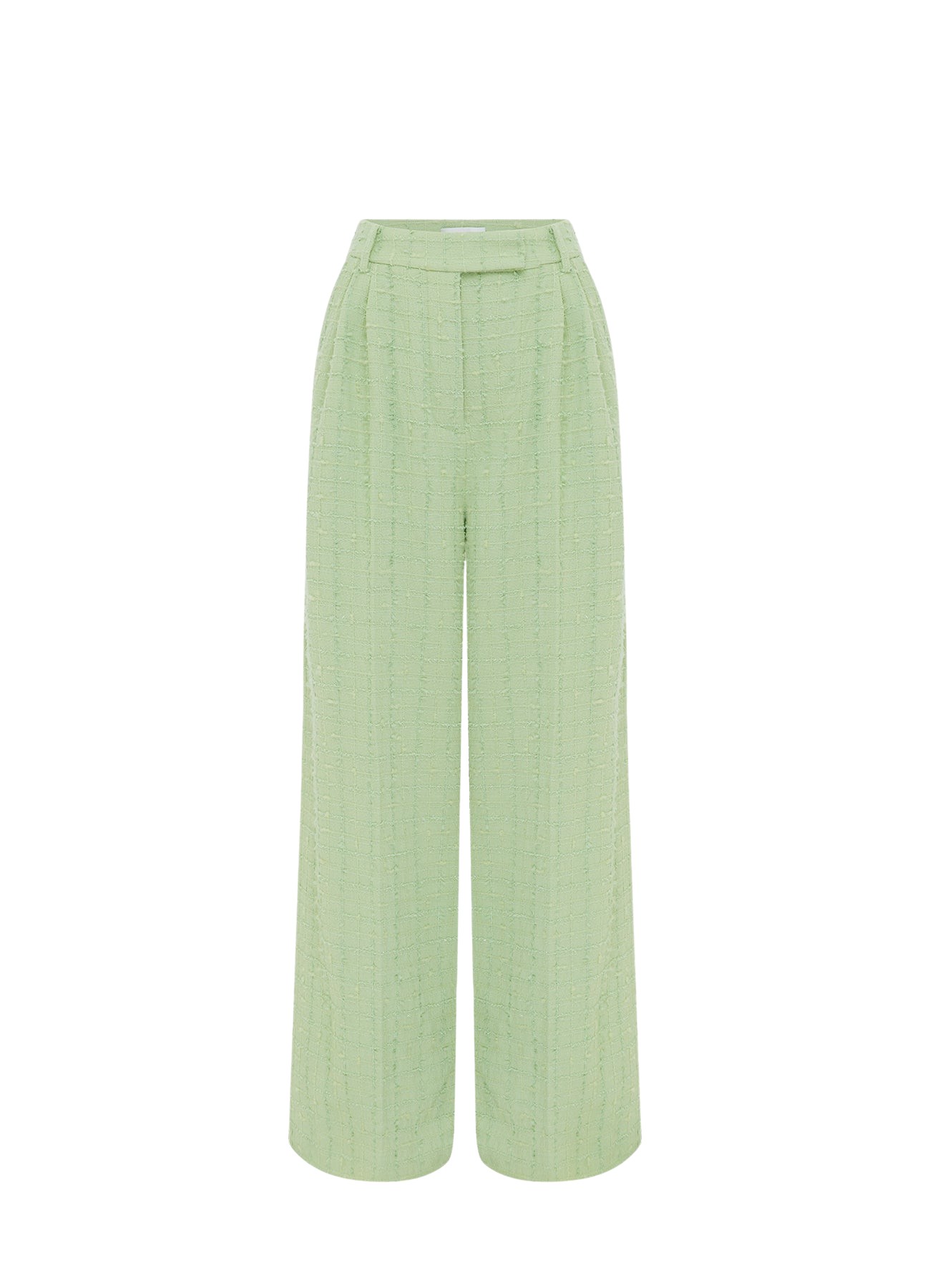 Leo Lin Elisha Wide Leg Pants – Lily Print in Snow