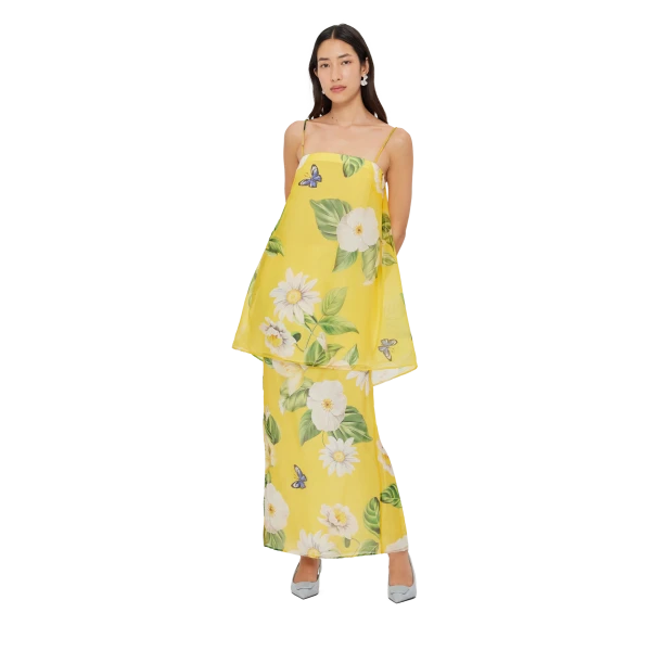 leo lin maxi dress