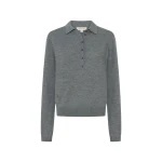 Oroton-Flora-Fine-Knit-Polo57867_nobg Oroton Knitwear luxury Clothing from Luxury Handbags Marketplace