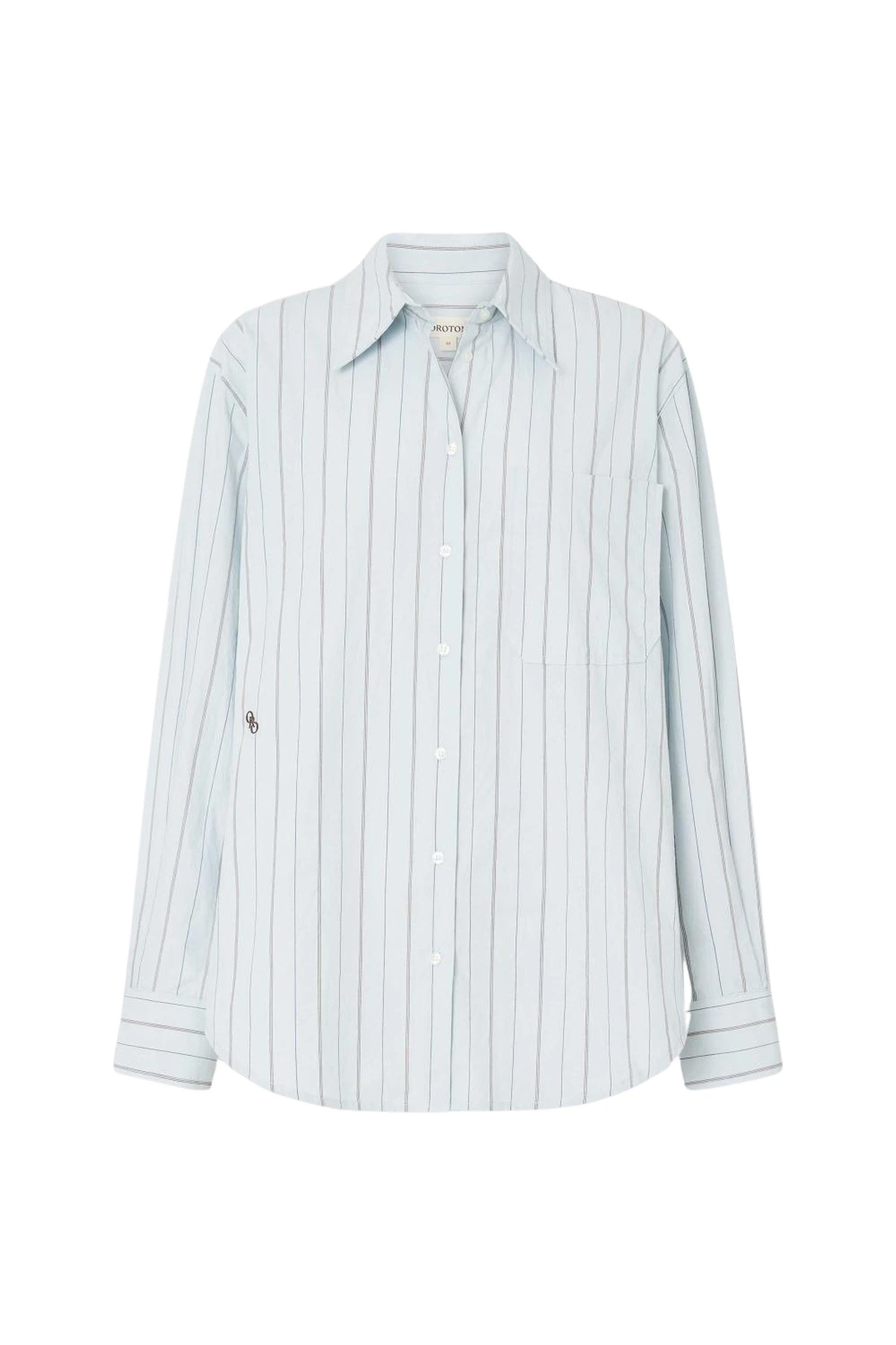 Oroton-Winter-Stripe-Shirt48894_nobg Oroton Tops luxury Clothing from Luxury Handbags Marketplace