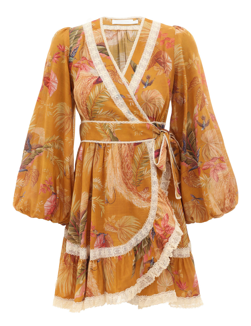 Zimmermann Ascension Frill Mini Dress