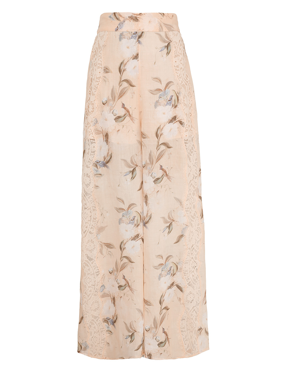 Zimmermann Cascadian Lace Trimmed Pant