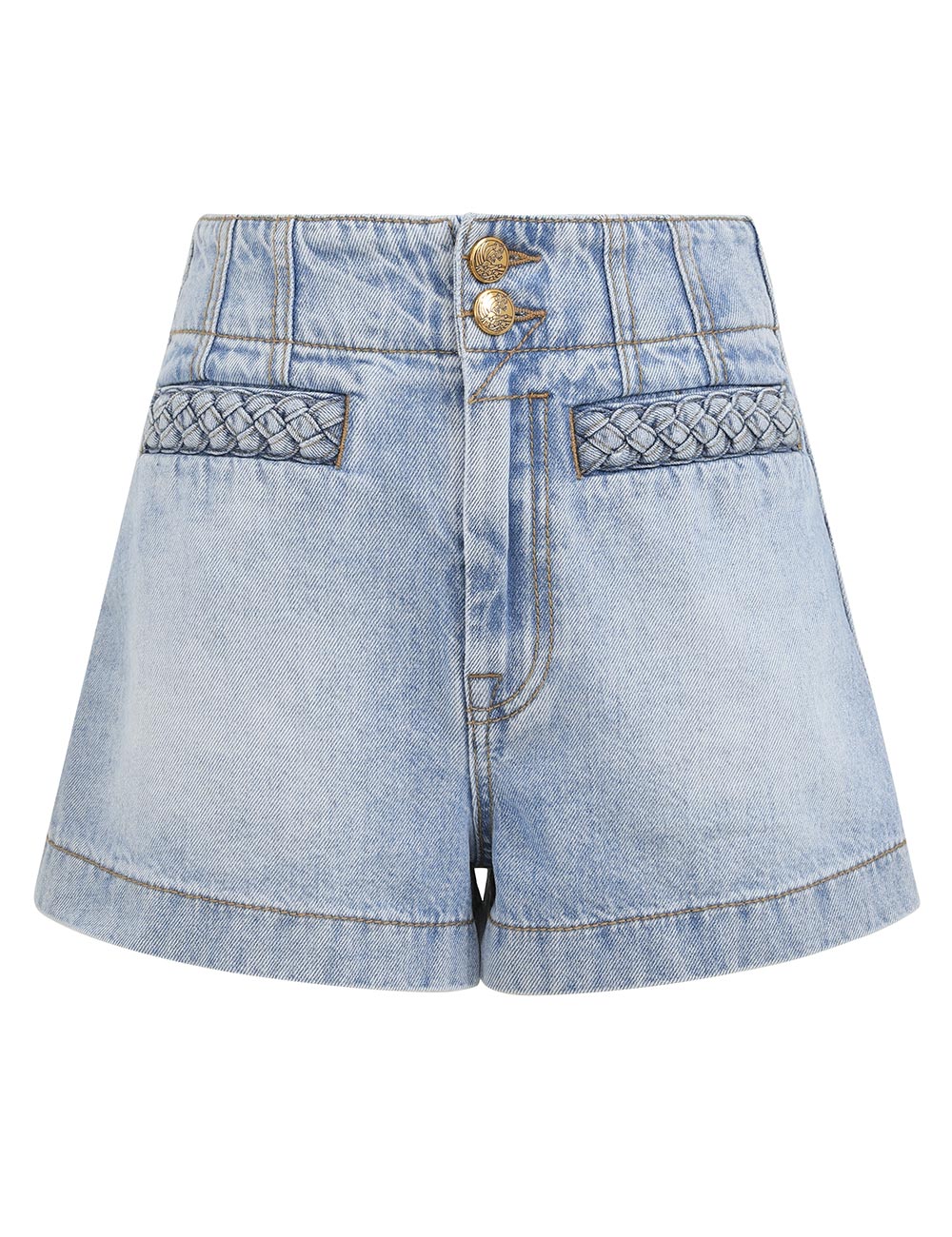Zimmermann Lucky Denim Short