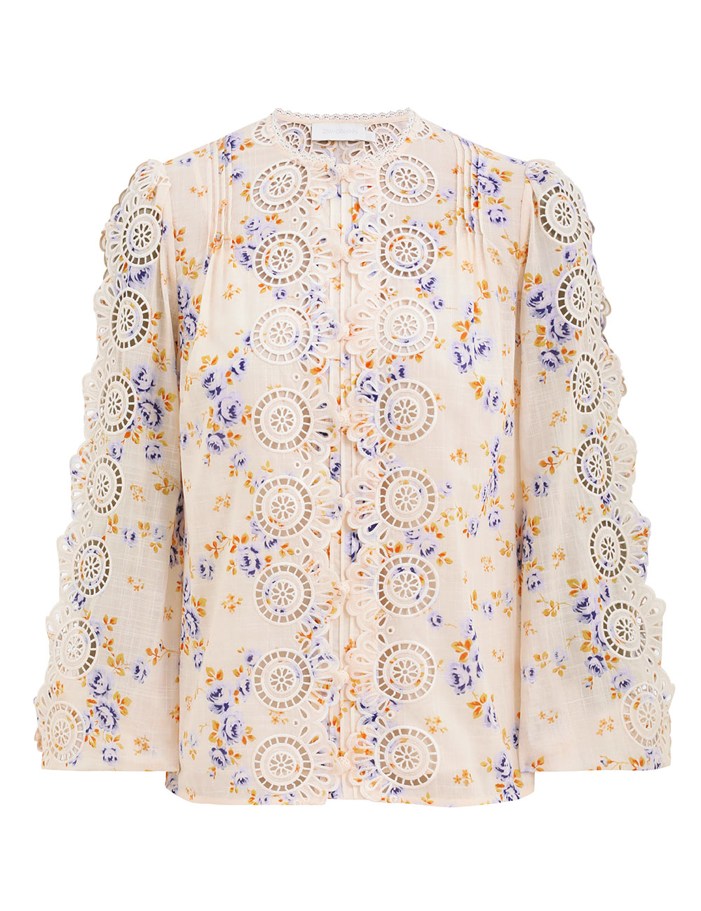 Zimmermann Lucky Embroidered Blouse