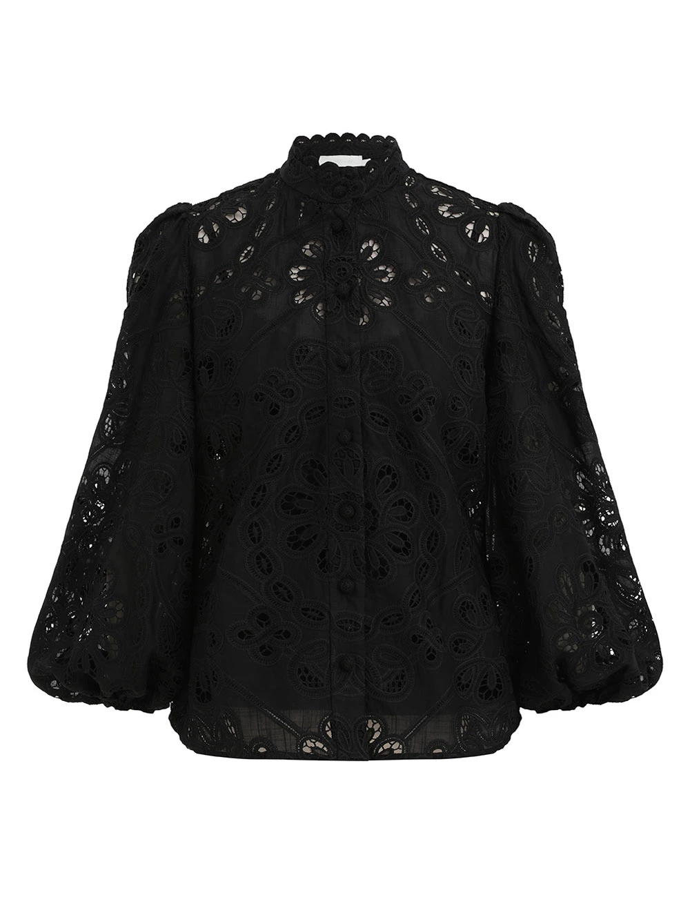 Zimmermann Rhiannon Embroidered Blouse Zimmermann dress