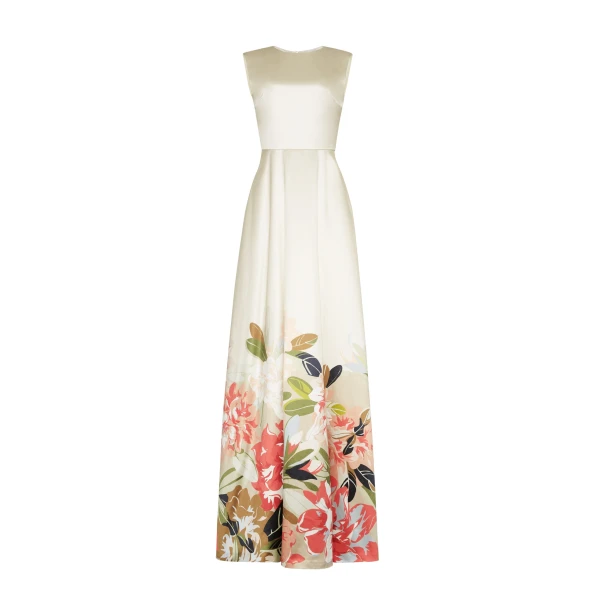 Image of model facing forward – Alienor Dress