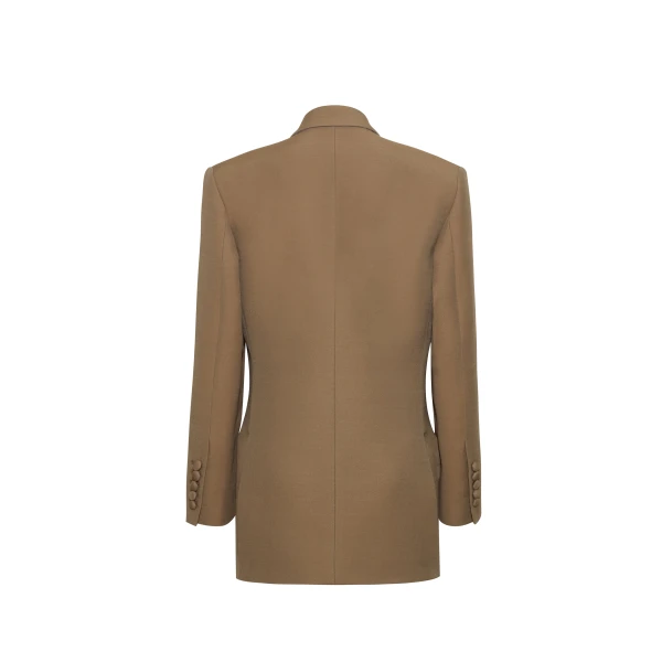 the Brody Jacket is crafted from luxurious silk wool