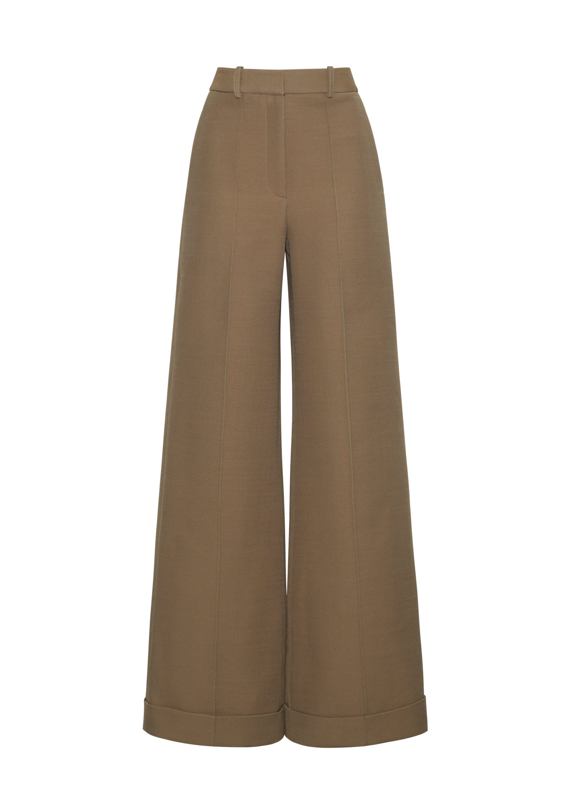 Adam Lippes Deeda pant Model facing front – deeda pant