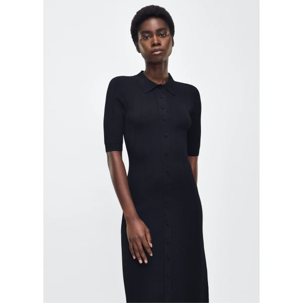 this dress skims th figure with ease