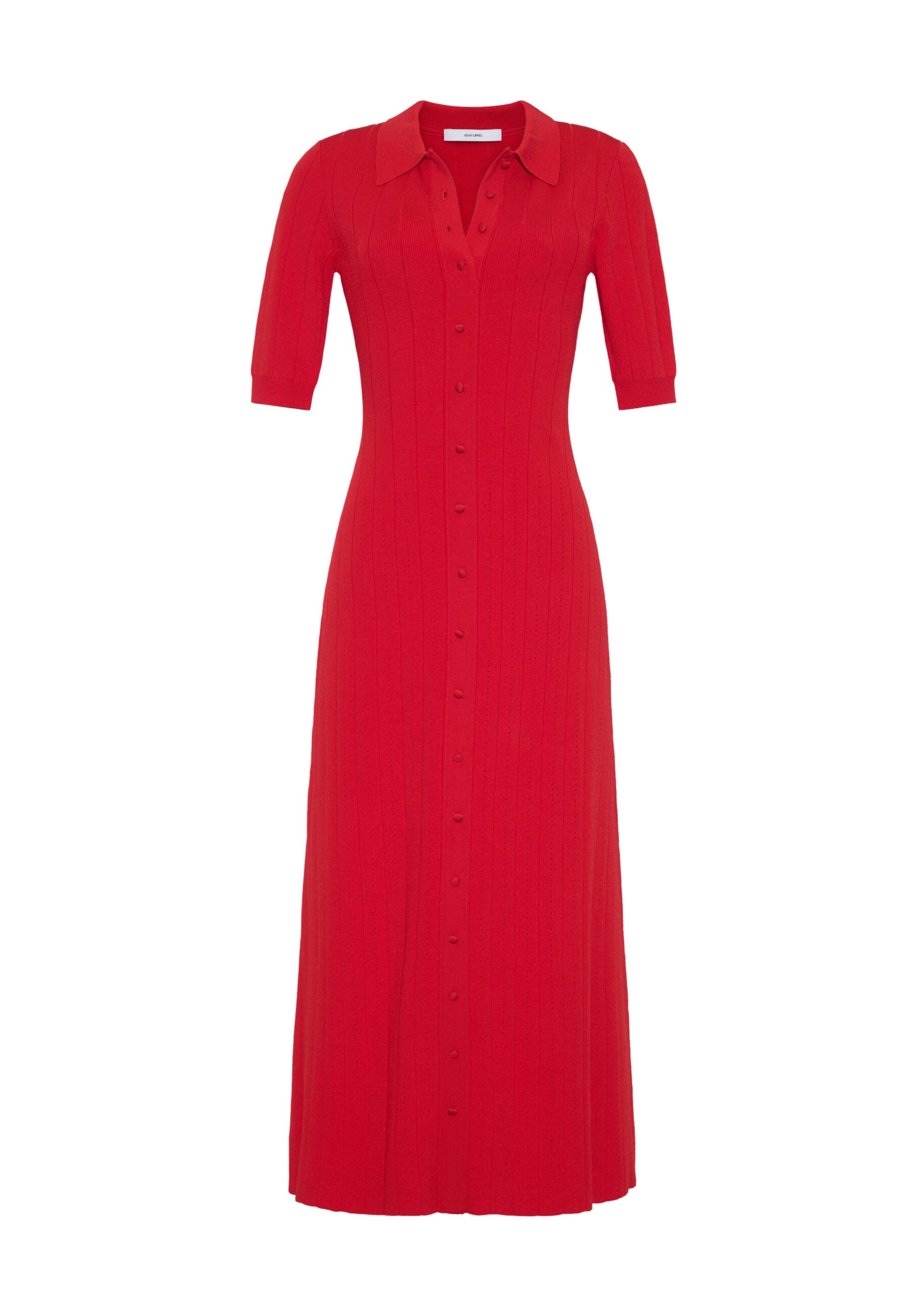 Adam Lippes Fenwick dress Model facing front – Fenwick Dress