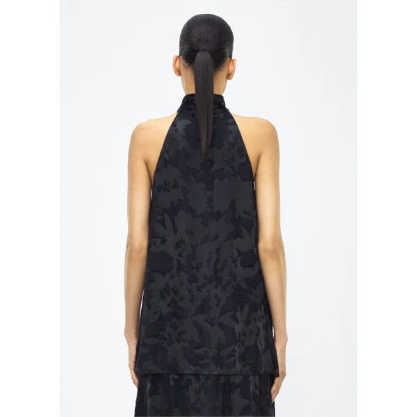 P25 collection: The Giulia Top is crafted from elegant burn-out fabric