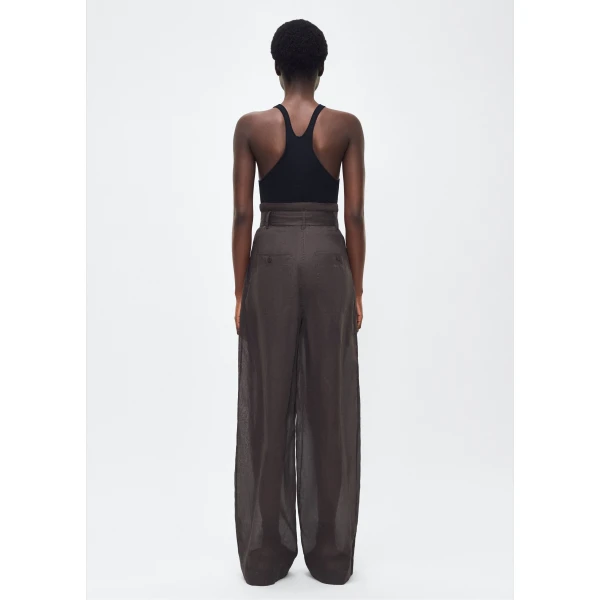 P25 collection: The Jericho Pant is crafted from luxuriously lightweight cotton organdy
