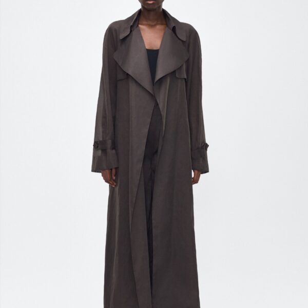wearing the Jupiter Trench