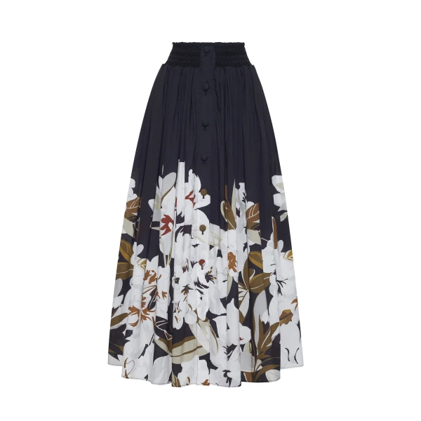 Image of model facing front in the Lovisa Skirt