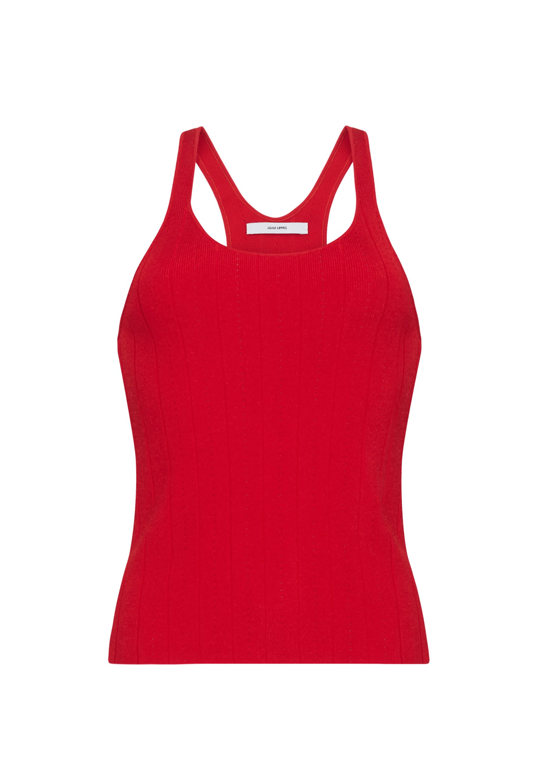 Adam Lippes Lumii tank Model facing front – lumii tank