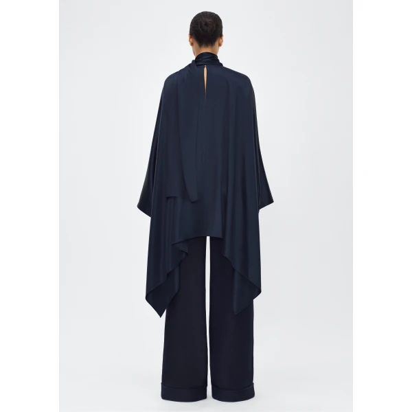 P25 collection: The Tana Top is crafted from luxurious double-face charmeuse