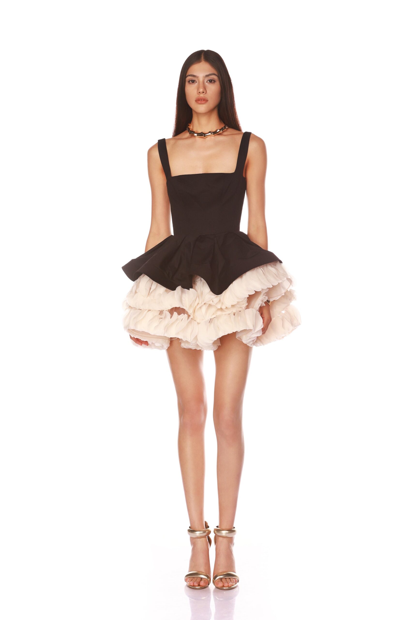 Bronx and Banco Catalina Mini Dress Bronx and Banco Black Catalina Mini Dress a harmonious blend of structured elegance and timeless sophistication