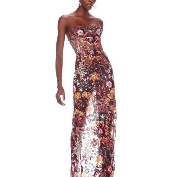 Bronx and Banco Dahlia Maxi Dress, view 3