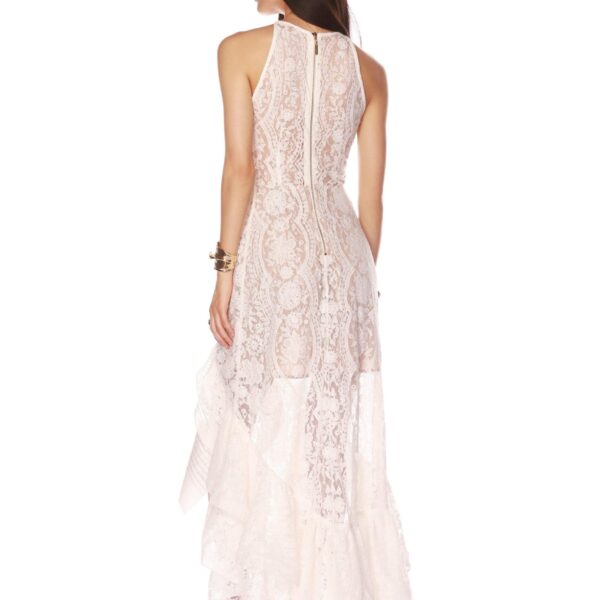 Bronx and Banco Sicilia White Ruffle Dress, view 4