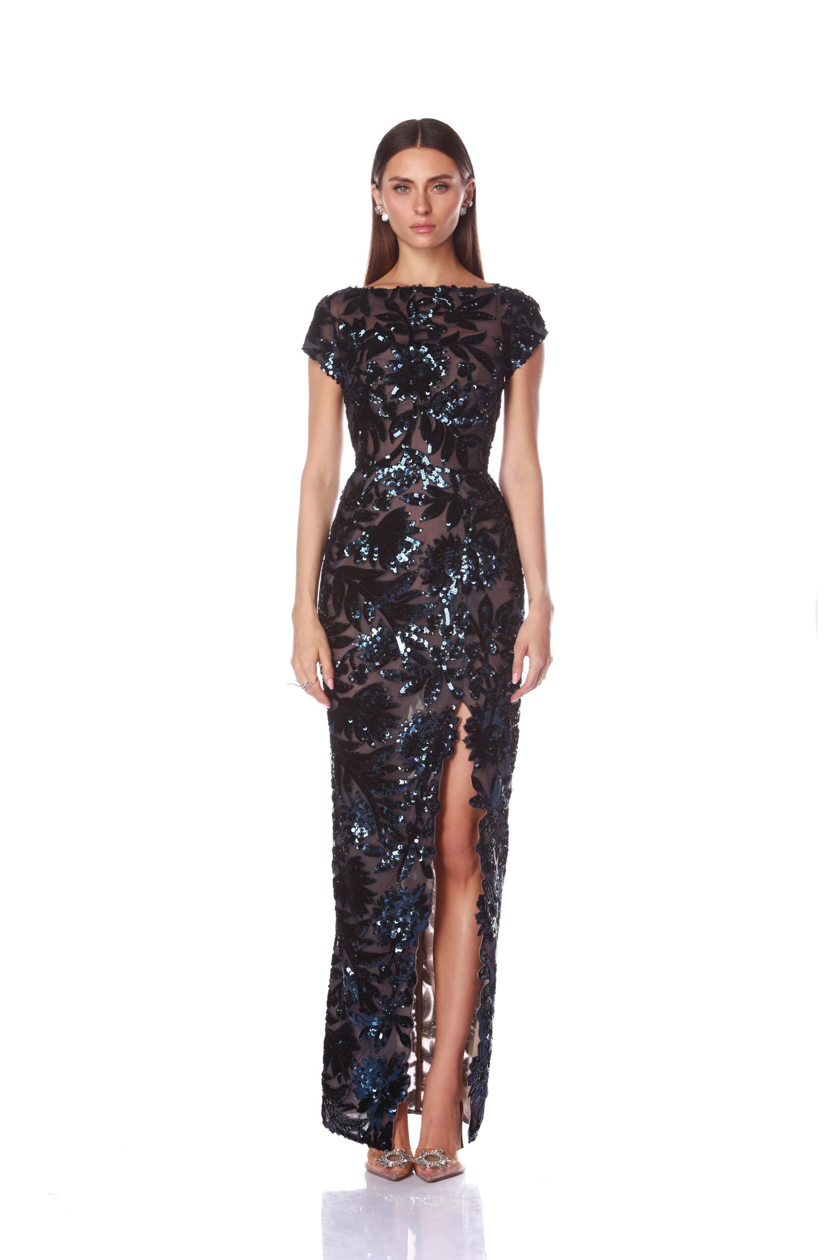 Bronx and Banco Zinna Embroidered Maxi Dress Bronx and Banco Red Zinna Embroidered Maxi Dress a harmonious blend of structured elegance and timeless sophistication