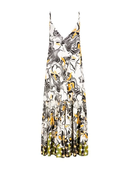 Dries-Van-Noten-A-line-ruffled-dress-scaled39960_nobg Dries Van Noten Dresses luxury Clothing from Luxury Handbags Marketplace