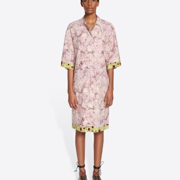 Dries Van Noten Cotton shirt dress, view 2