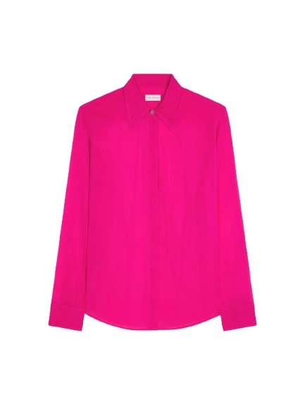 Dries-Van-Noten-Fitted-silk-shirt-scaled64643_nobg Dries Van Noten Tops luxury Clothing from Luxury Handbags Marketplace