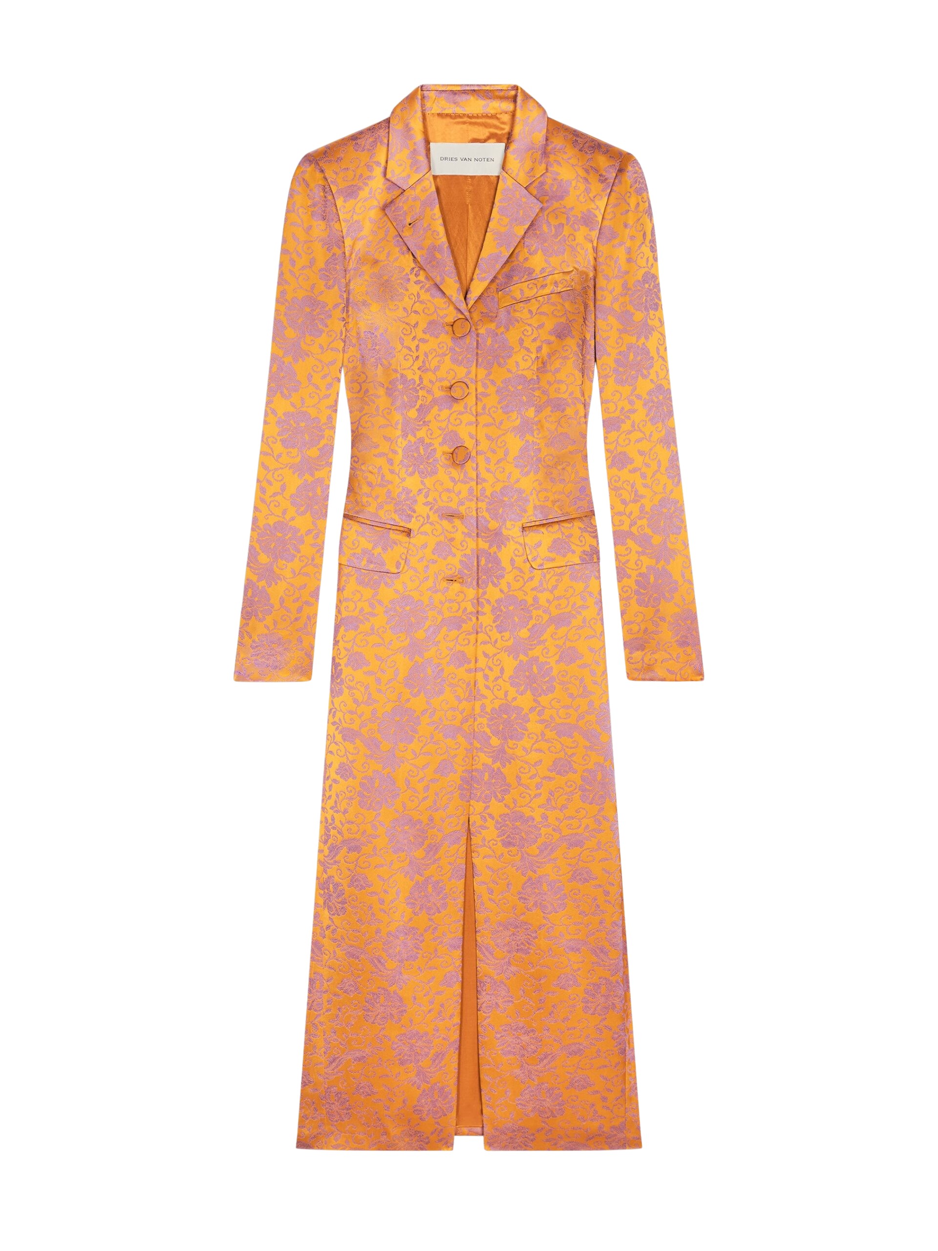 Dries Van Noten Jacquard coat