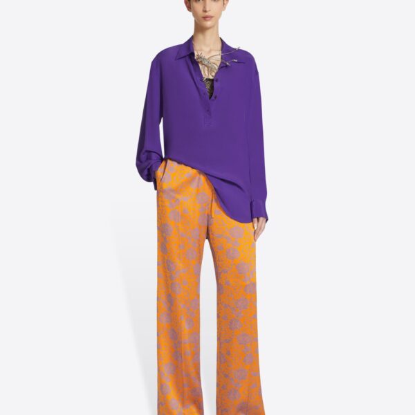 Dries Van Noten Jacquard pants, view 2
