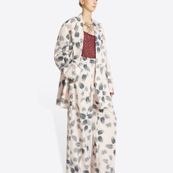Dries Van Noten Oversized printed blazer, view 3