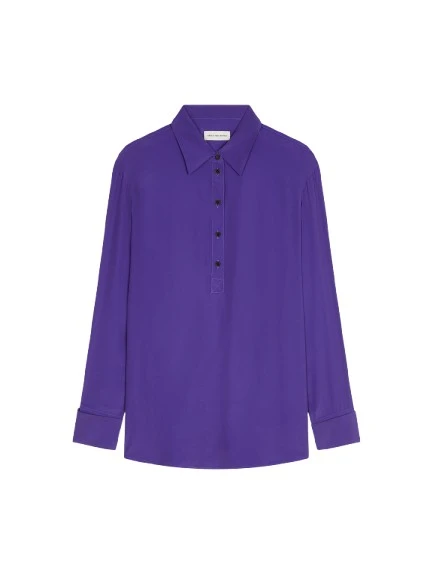 Dries-Van-Noten-Polo-neckline-shirt-scaled63514_nobg Dries Van Noten Tops luxury Clothing from Luxury Handbags Marketplace