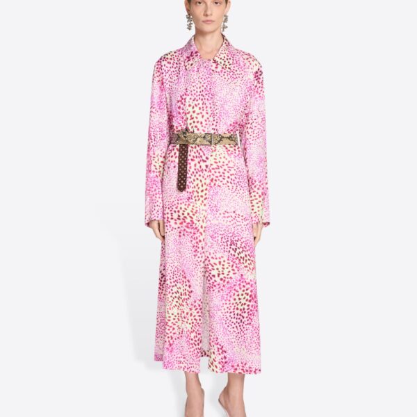 Dries Van Noten Printed jacquard mac Jacket, view 2