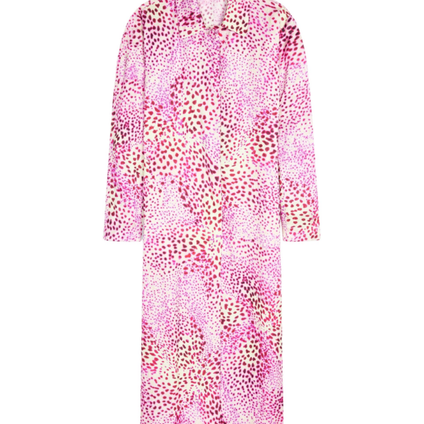 Dries Van Noten Printed jacquard mac Jacket