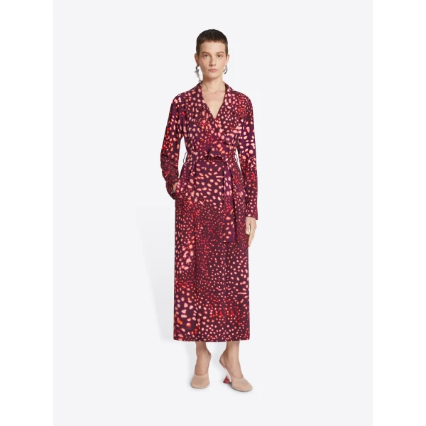 with Orchid Spots all-over print;